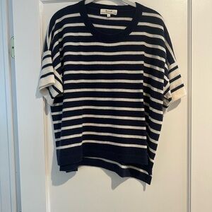 Madewell Cashmere Strip Tshirt